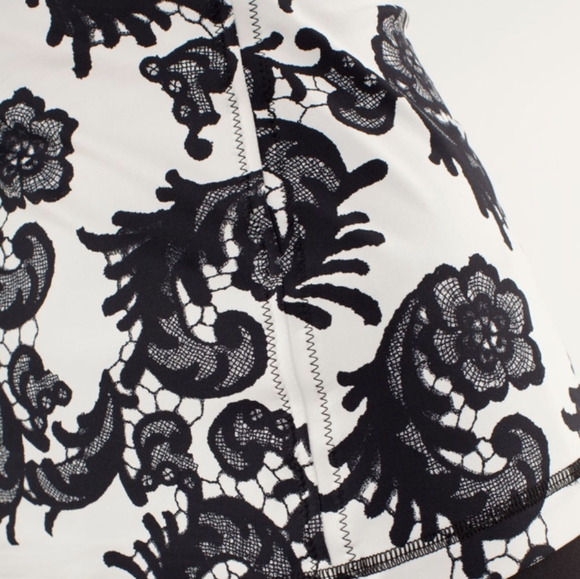 Lululemon Free To Be Tank Laceoflage Polar Cream Black - Picture 6 of 9